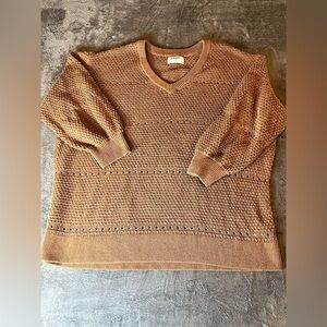 Old Navy Light Mauve Textured Knit Sweater 3 XPlus